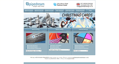 Desktop Screenshot of pipedreamdesign.co.uk